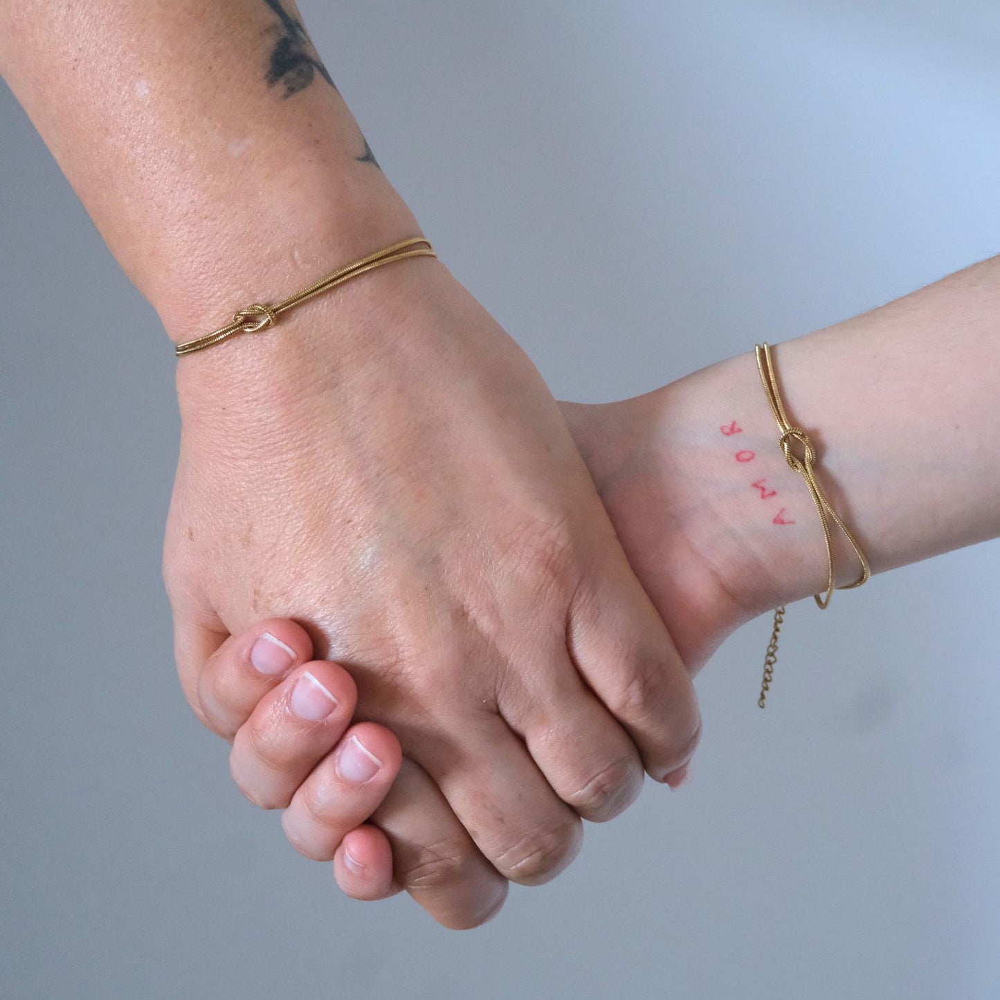 Mother & Daughter Bracelet - Love Knot Bracelet - Mother's Day gift