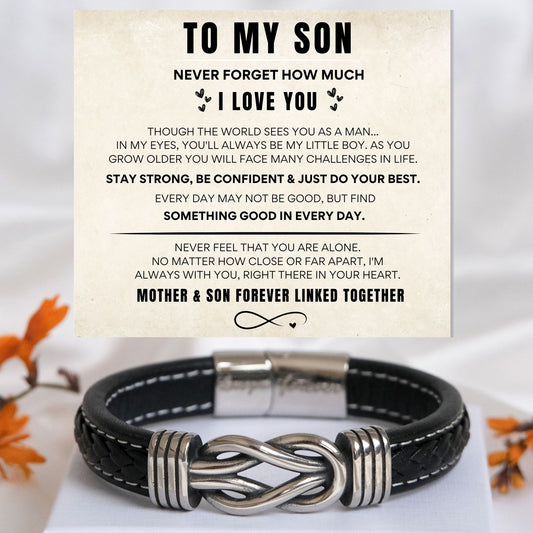 To my Son - INFINITY BRACELET - TN113
