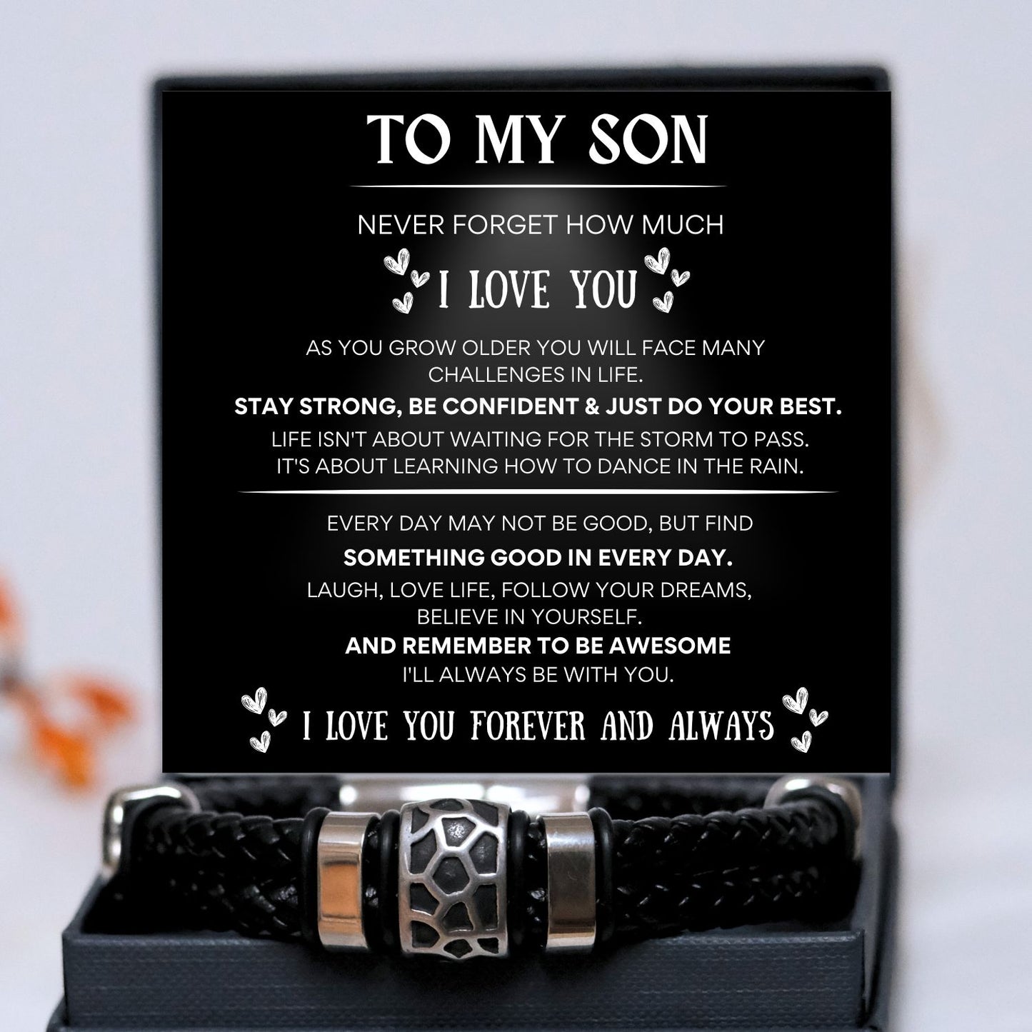 TO MY SON - BRACELET - TN111
