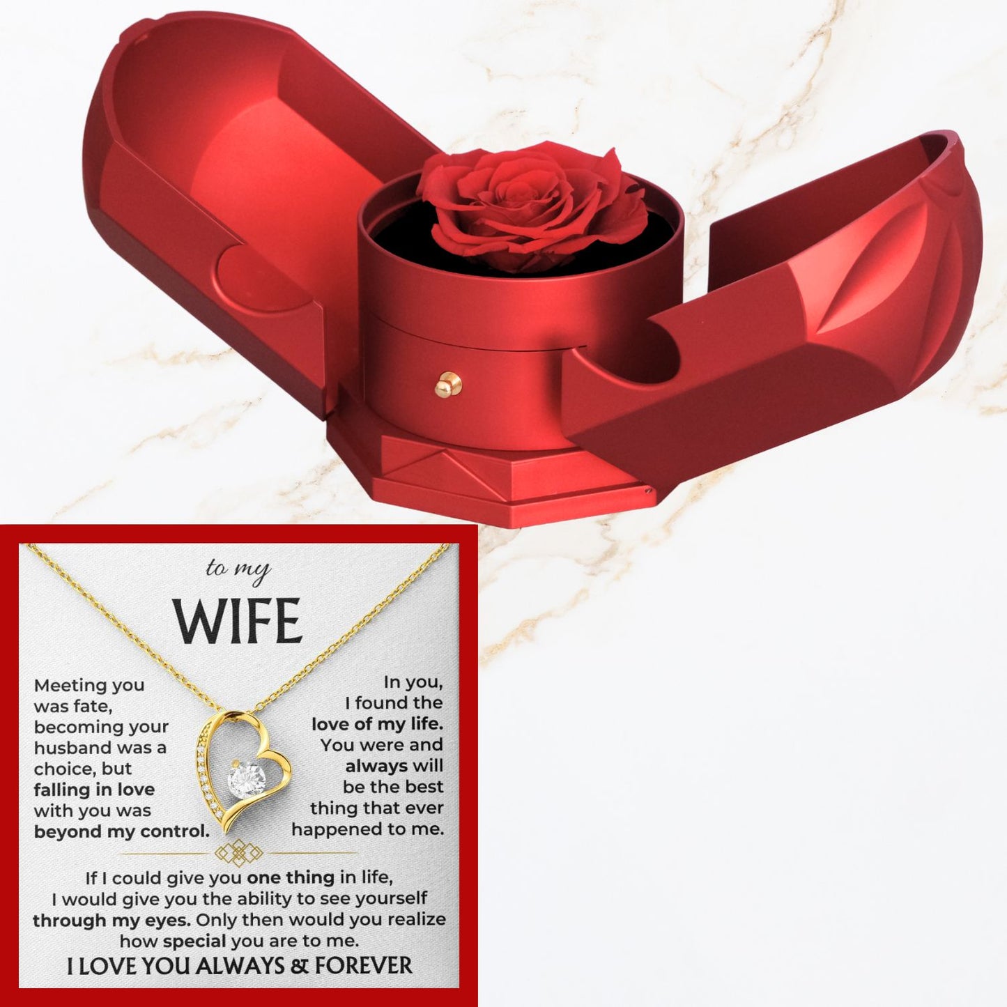 Eternal Rose Box - To my Wife
