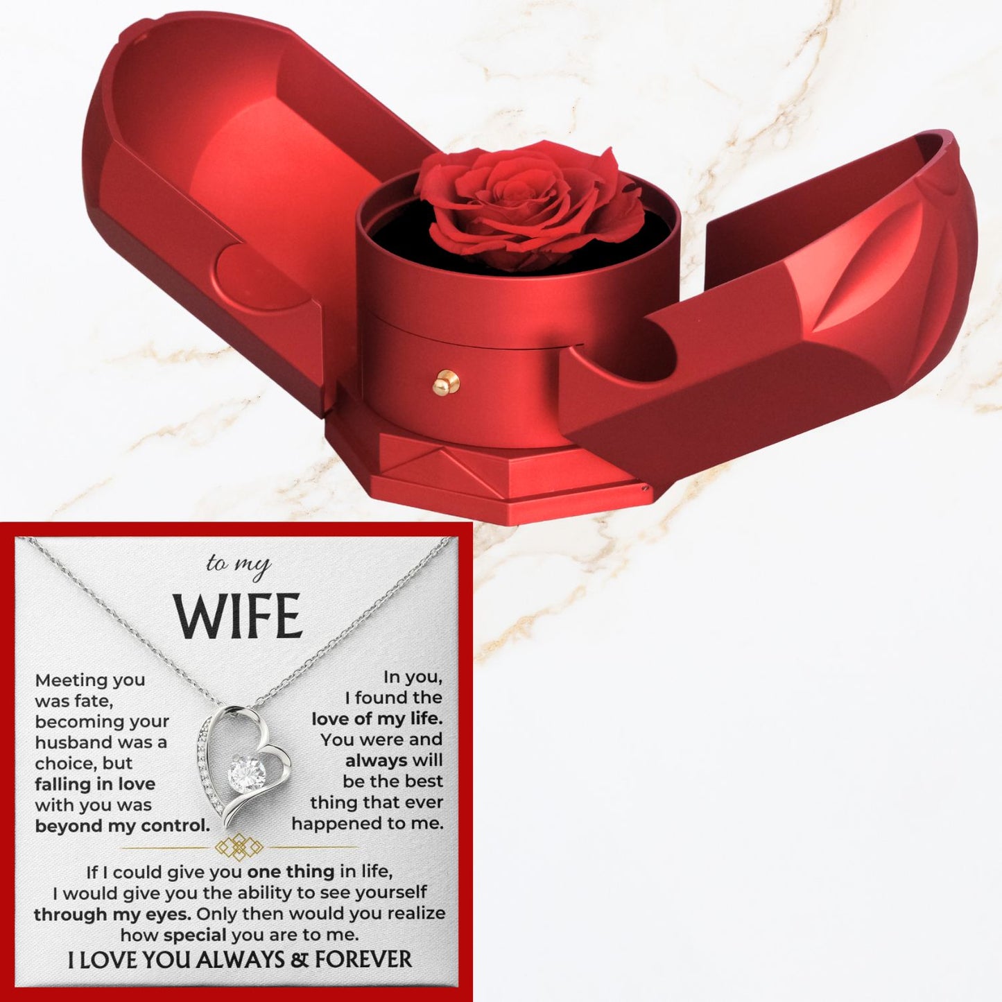 Eternal Rose Box - To my Wife