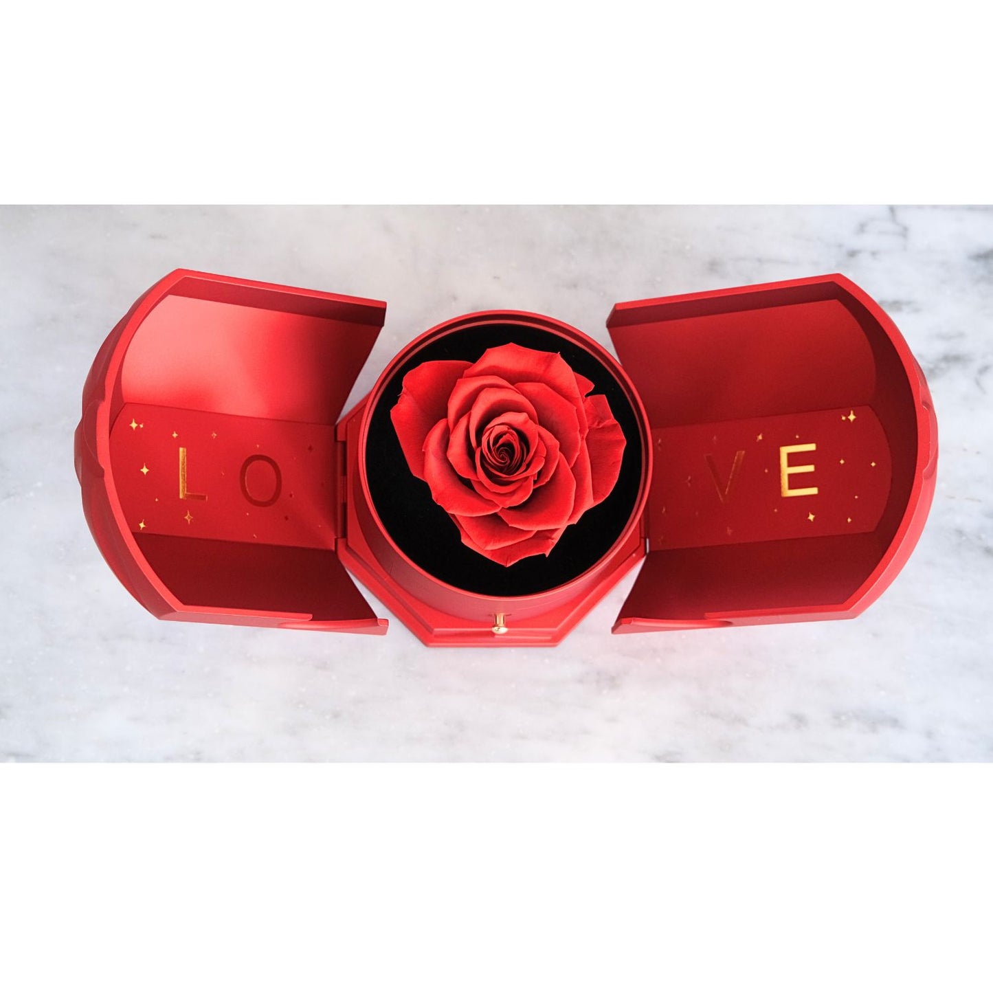 Eternal Rose Box - Loveknot necklace - Mother's day gift
