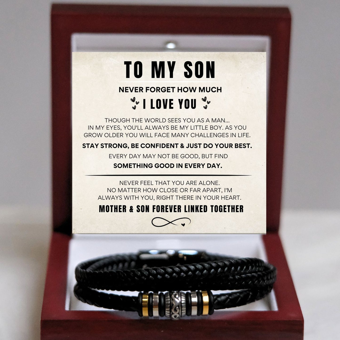 TO MY SON- BRACELET - TN113