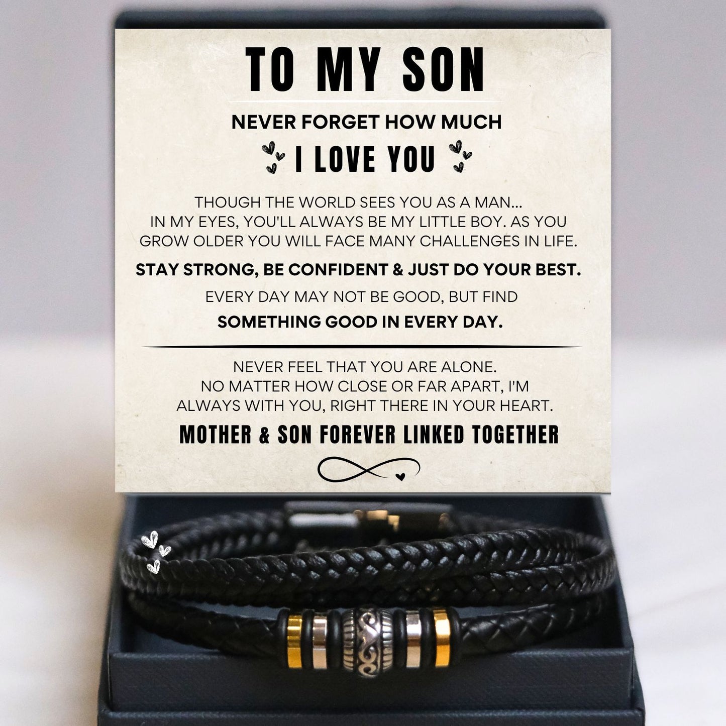 TO MY SON- BRACELET - TN113