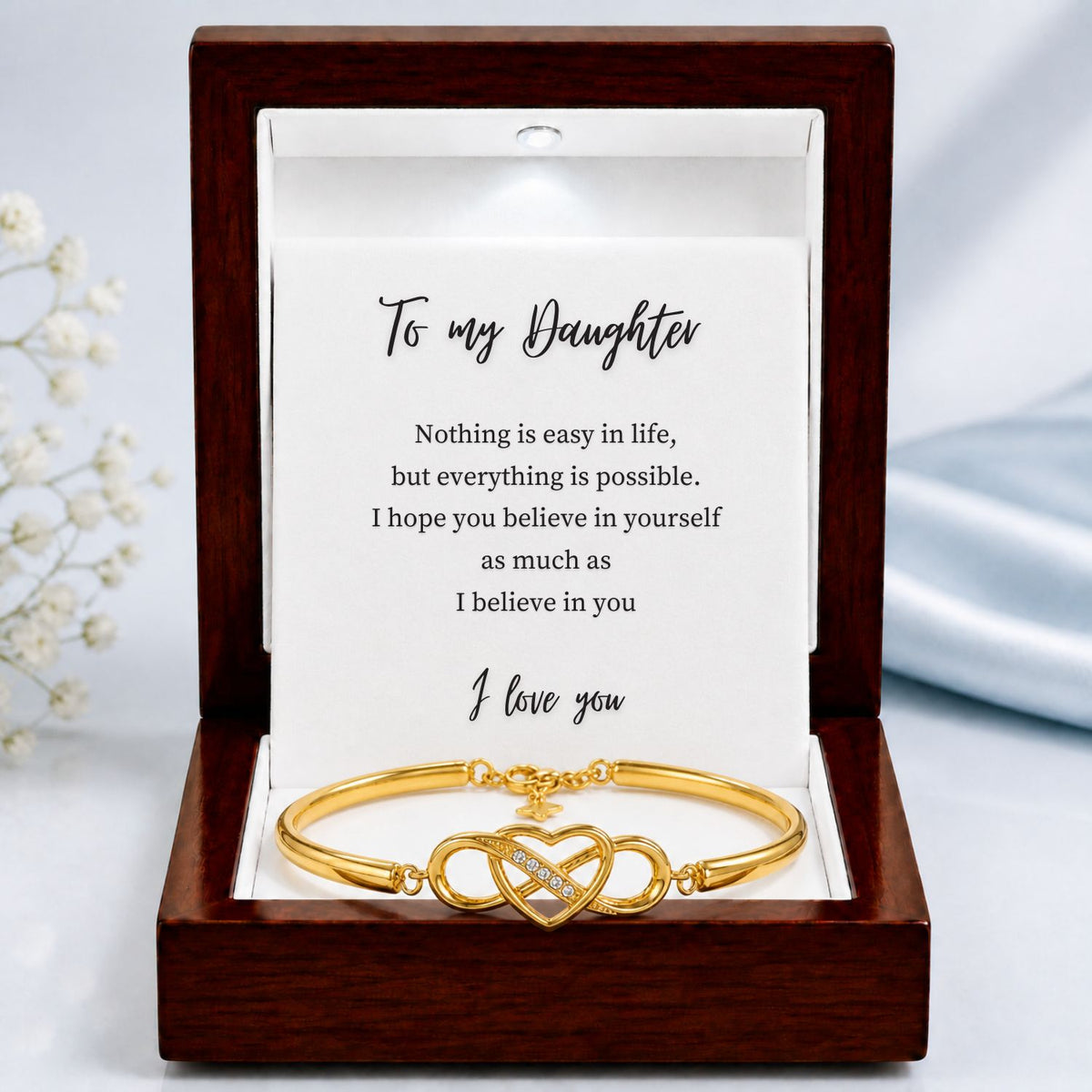 To my Daughter - Infinity bracelet
