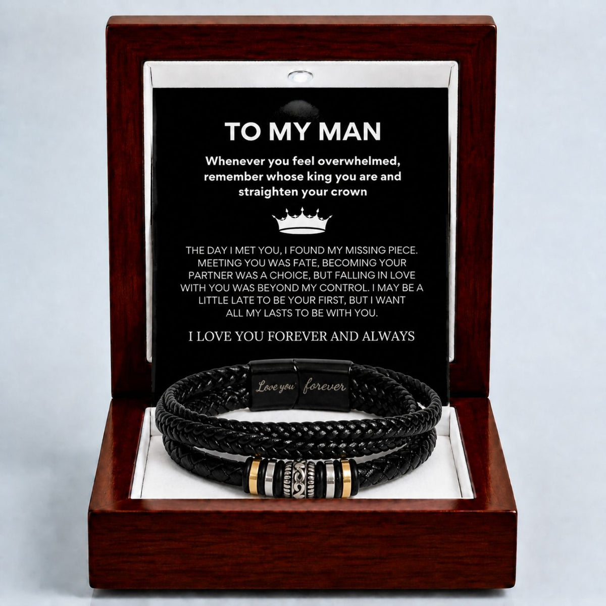 TO MY MAN - BRACELET - TN110