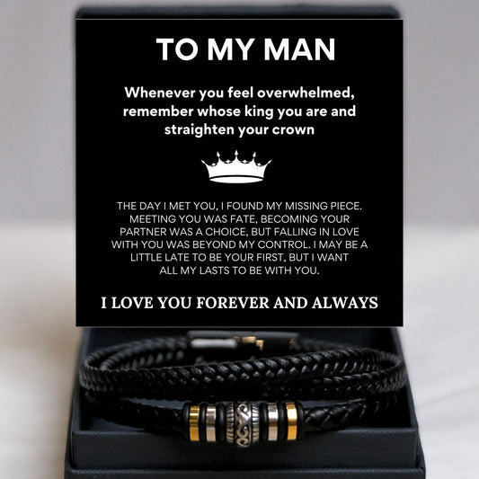 TO MY MAN - BRACELET - TN110