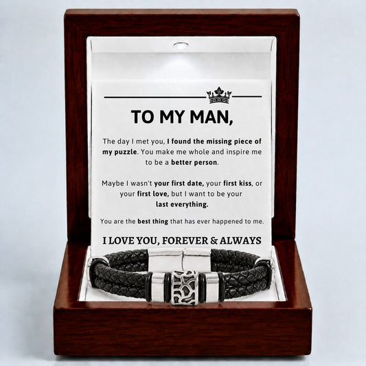 To my man - New Bracelet