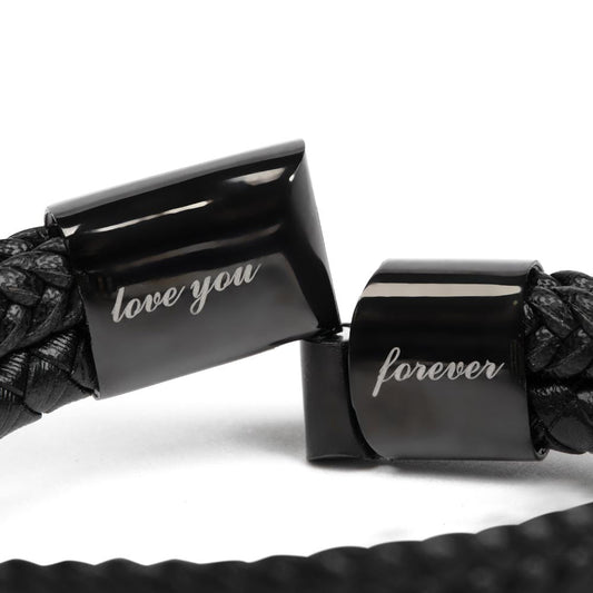 TO MY SON - PROUDEST MOMENT - INFINITY BRACELET
