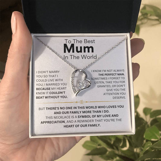 To The Best MUM, Love Heart gift set TM336