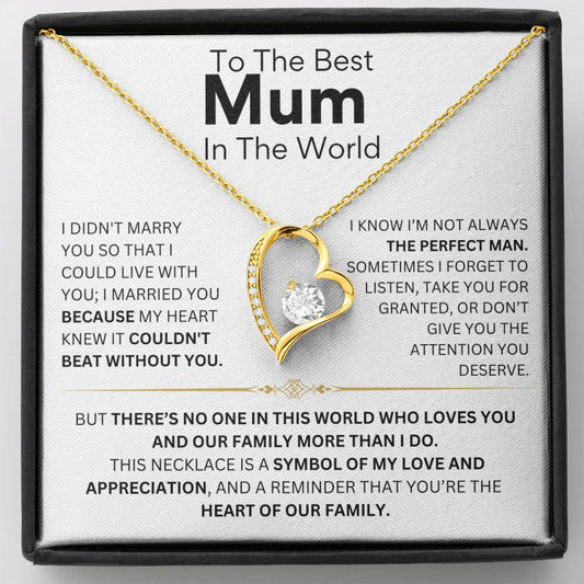 To The Best MUM, Love Heart gift set TM336