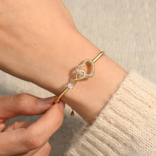 Infinity Heart Bracelet - To My Daughter
