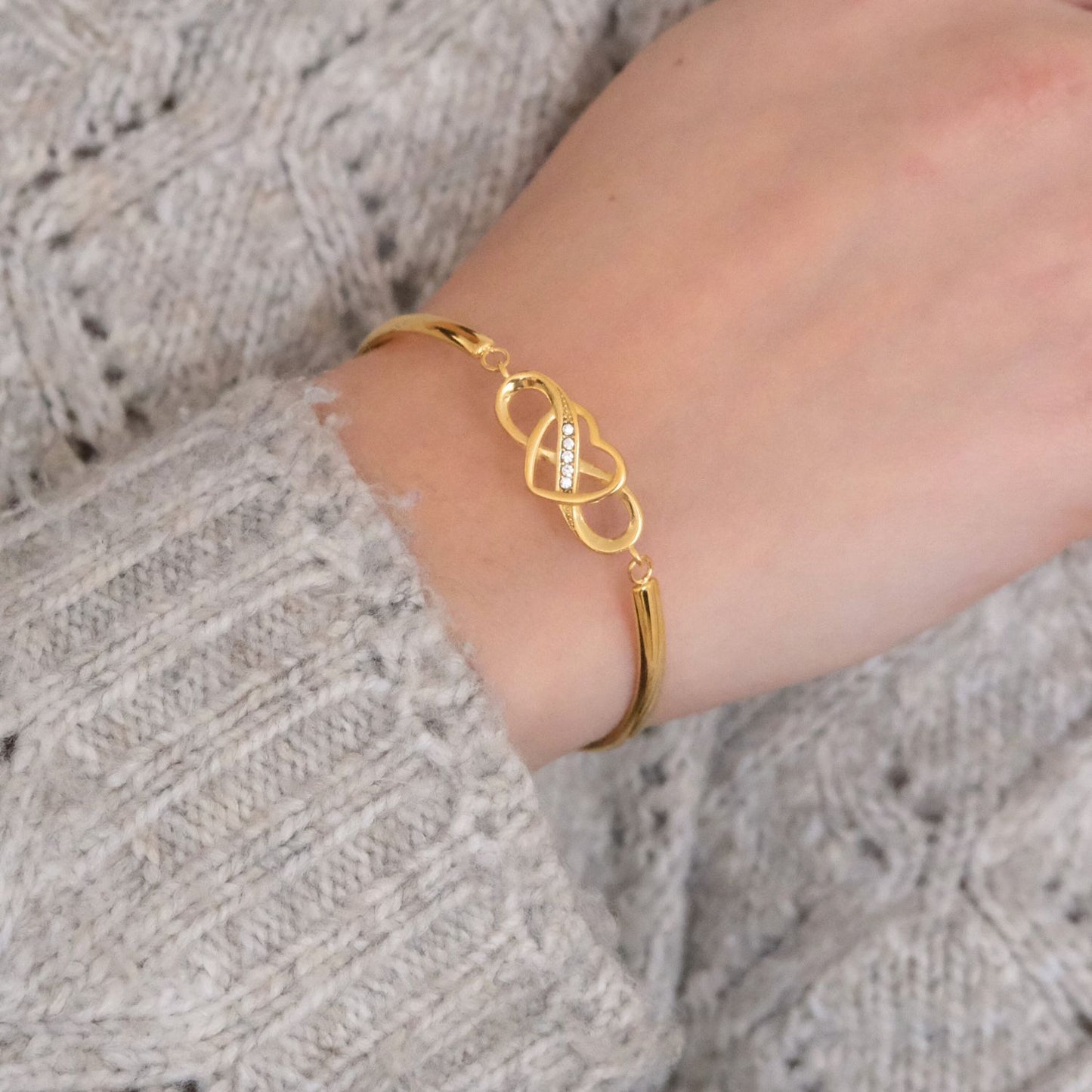 Infinity Bracelet" - To My Daughter