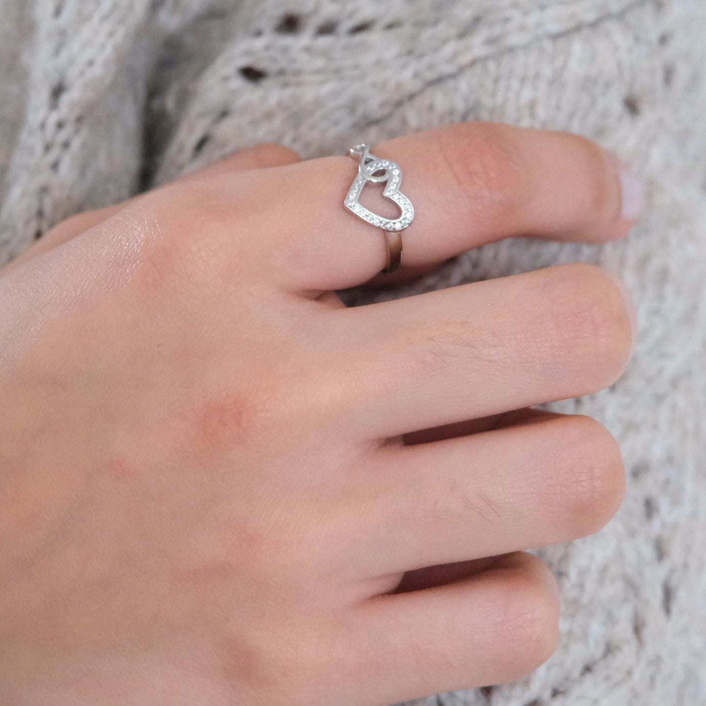 Mother & Daughter - Always in my heart Ring S925 ring