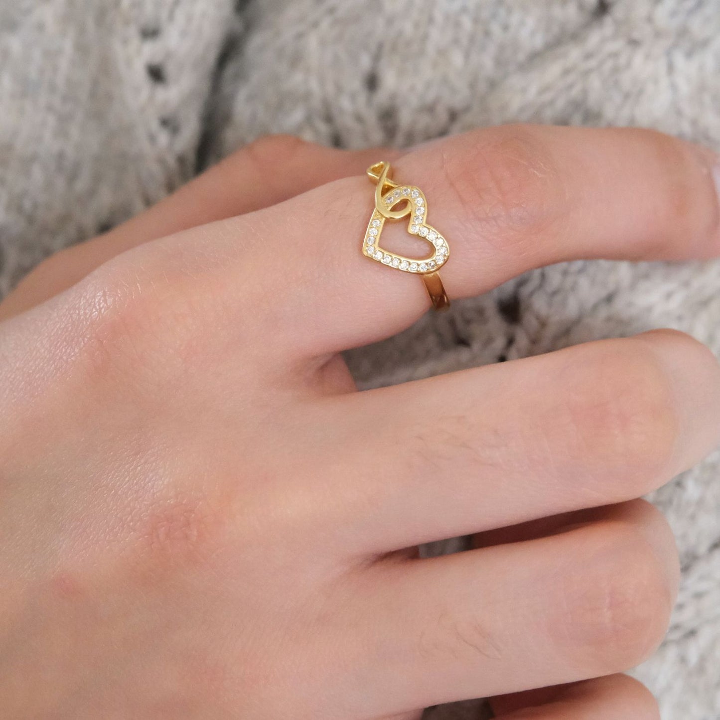 Mother & Daughter - Always in my heart Ring S925 ring