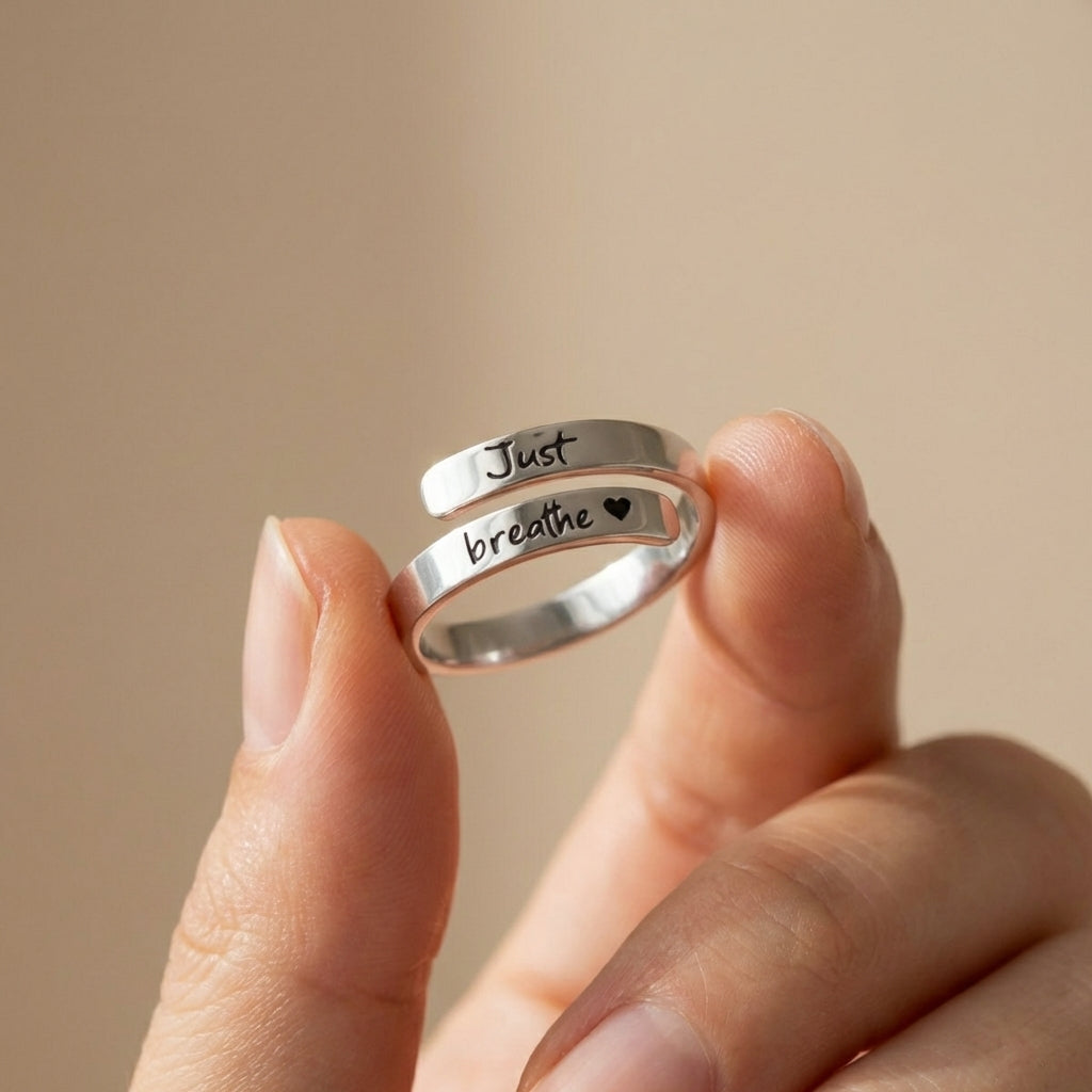 Just Breathe Ring