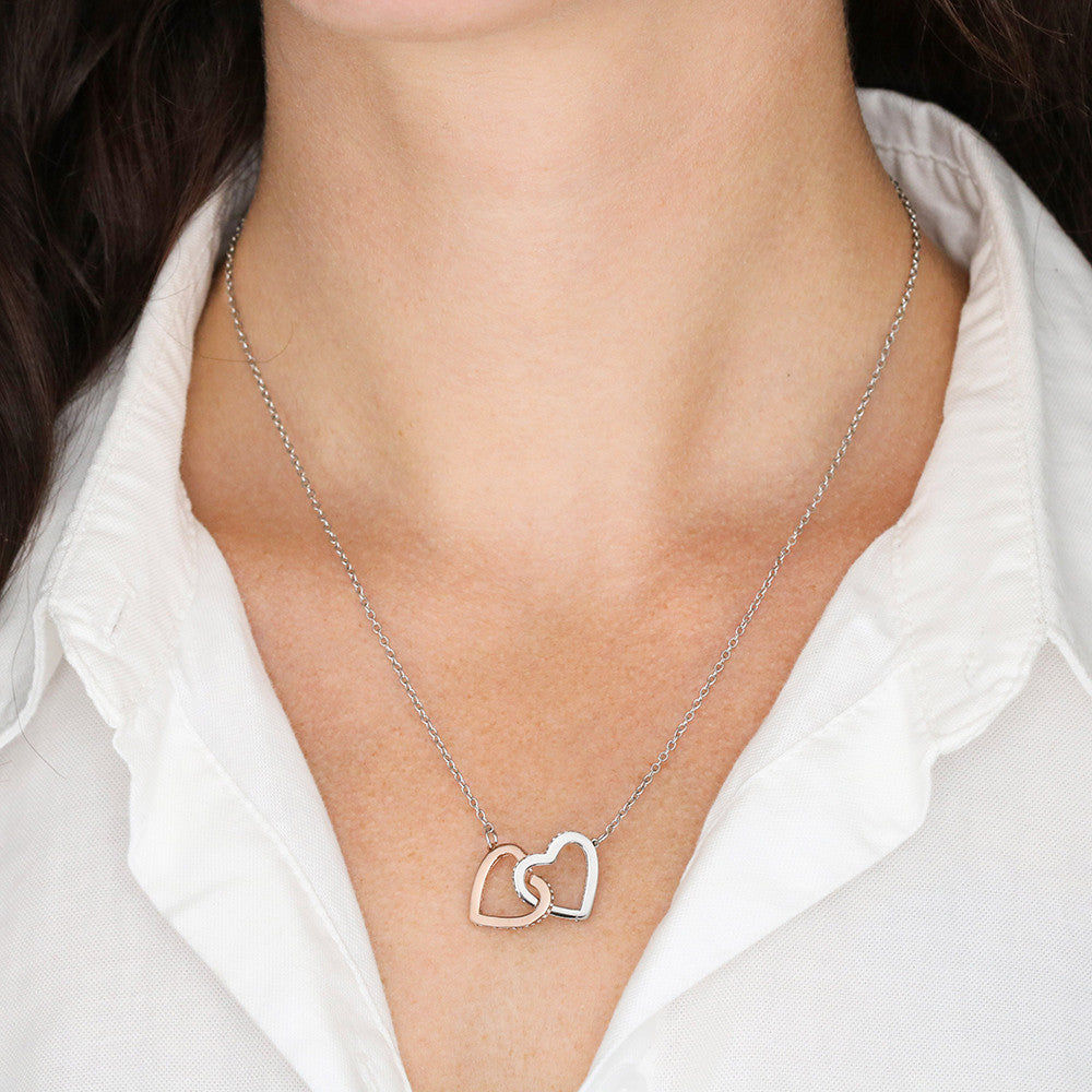 Heart Lock Necklace Love & Light - To My Granddaughter