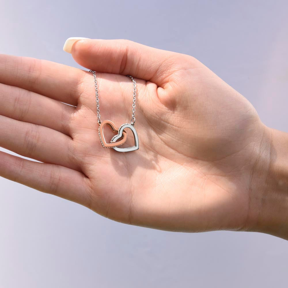 Heart Lock Necklace Love & Light - To My Granddaughter