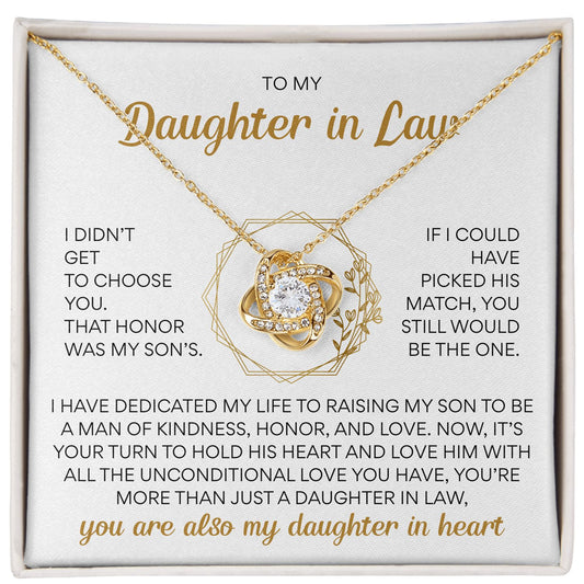 To My Daughter In Law
