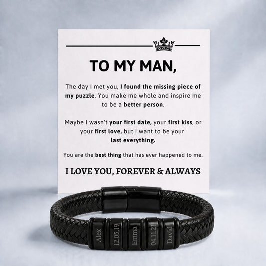 Love story Bracelet with Engraving