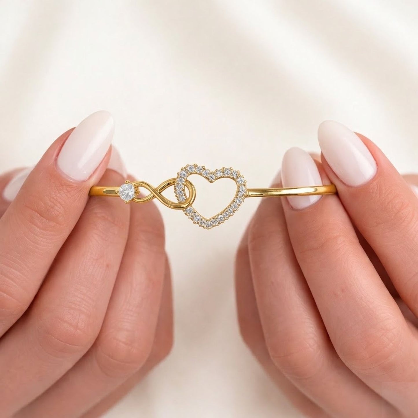 Infinity Heart Bracelet - To My Daughter - Always remember