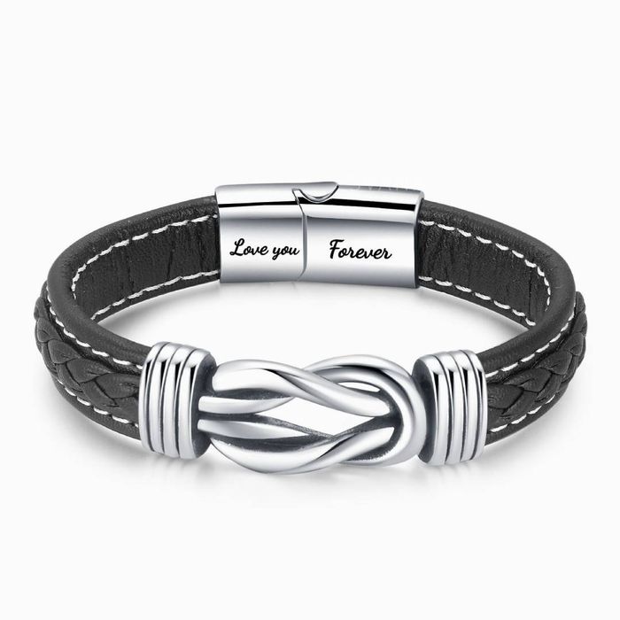 To My Man, You Are The One Forever Linked Bracelet