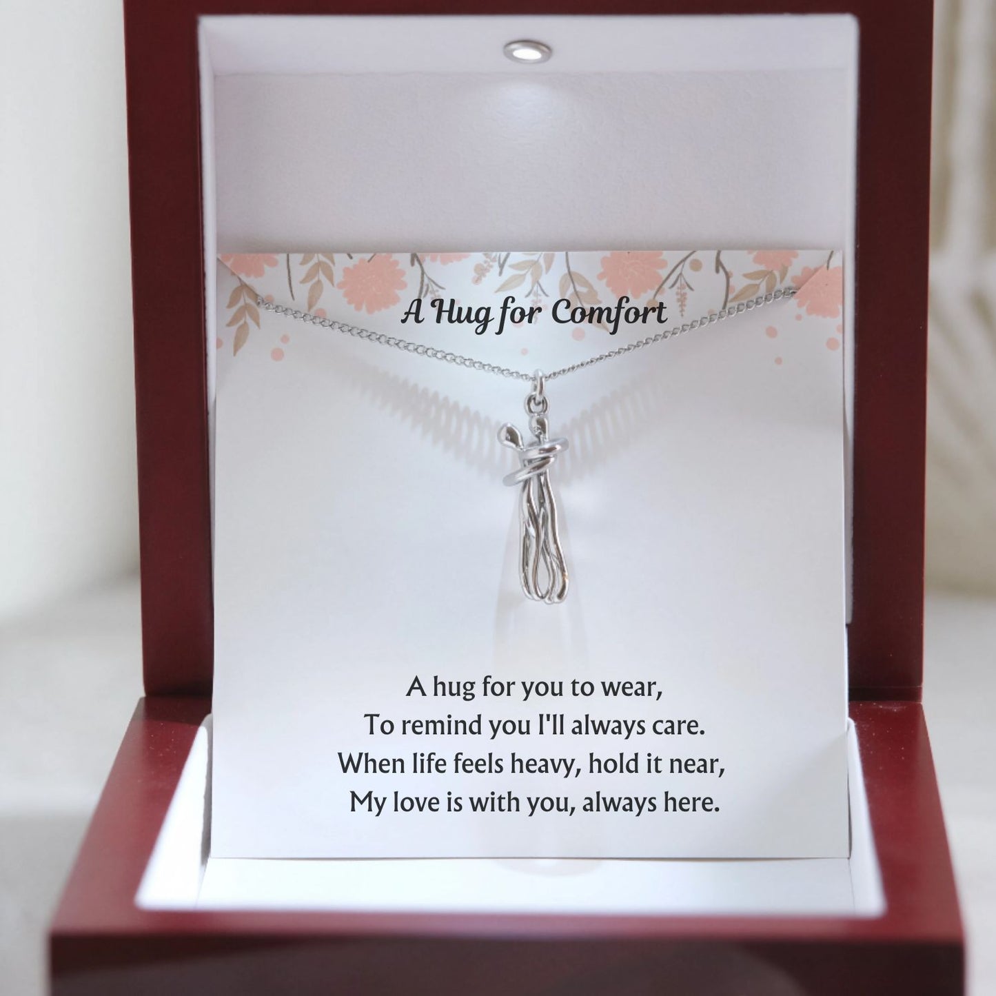 Hug Necklace - V3 - A Hug For Comfort