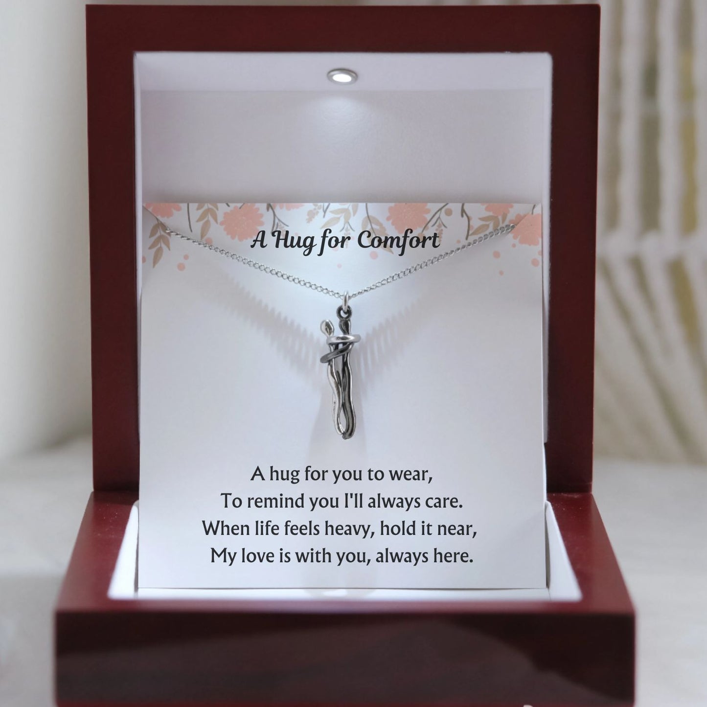 Hug Necklace - V3 - A Hug For Comfort