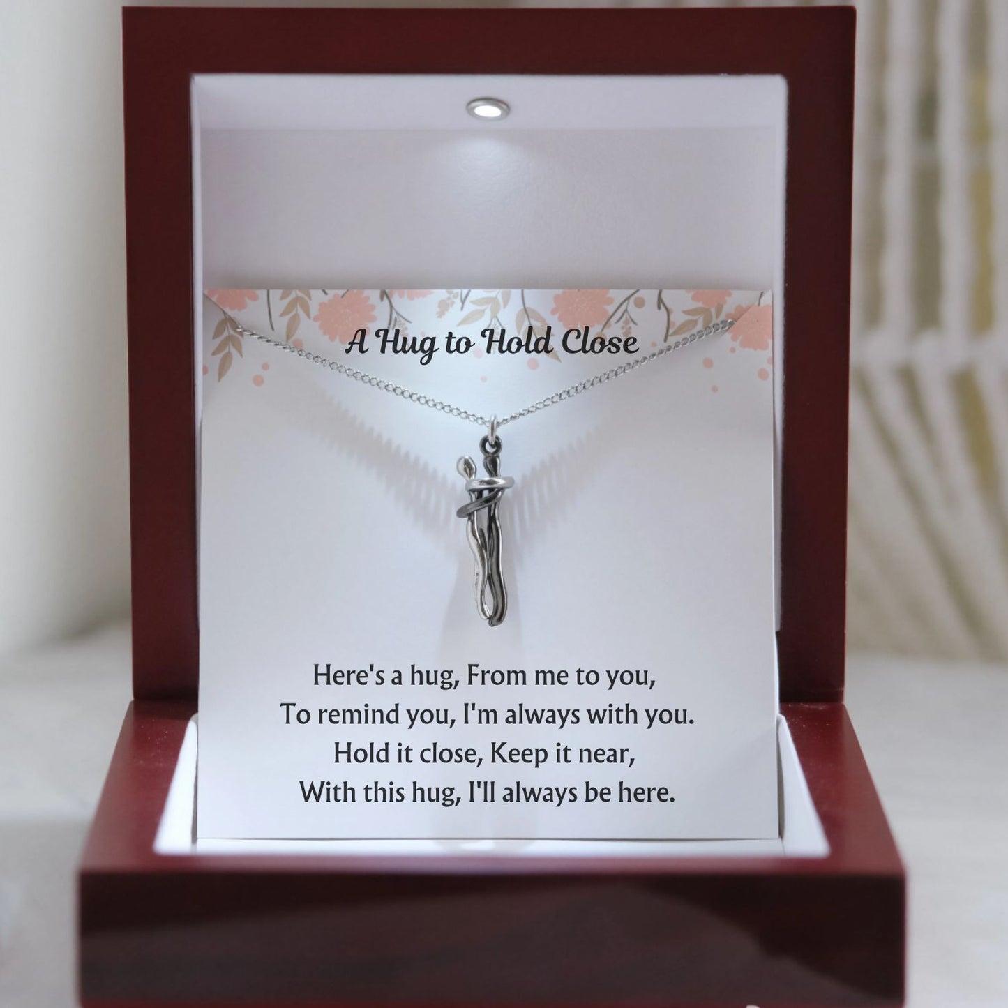 Hug Necklace - V2 - A Hug To Hold Close