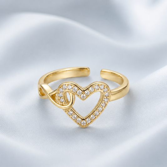 To my Daughter - Always in my heart Ring S925 ring