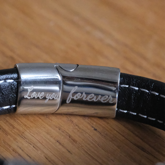 To My Man, You Are The One Forever Linked Bracelet