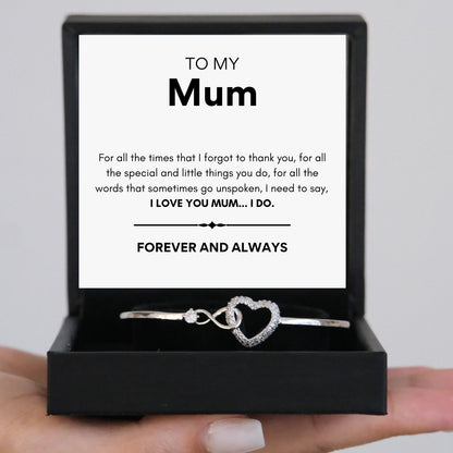 To my Mum - Infinity Love Bracelet