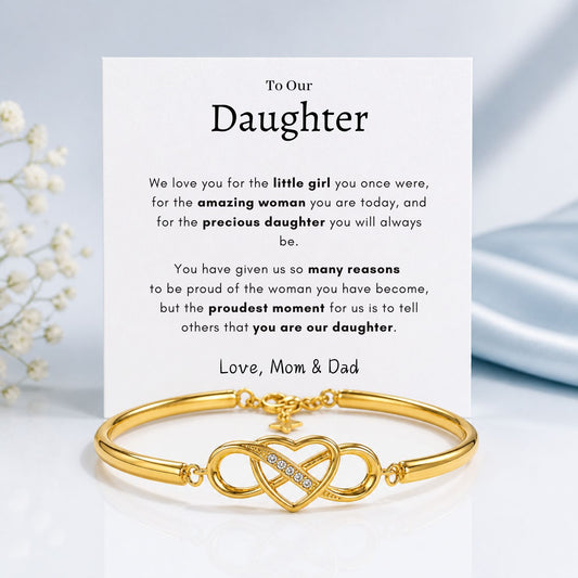 Infinity Bracelet - For the little girl you once were