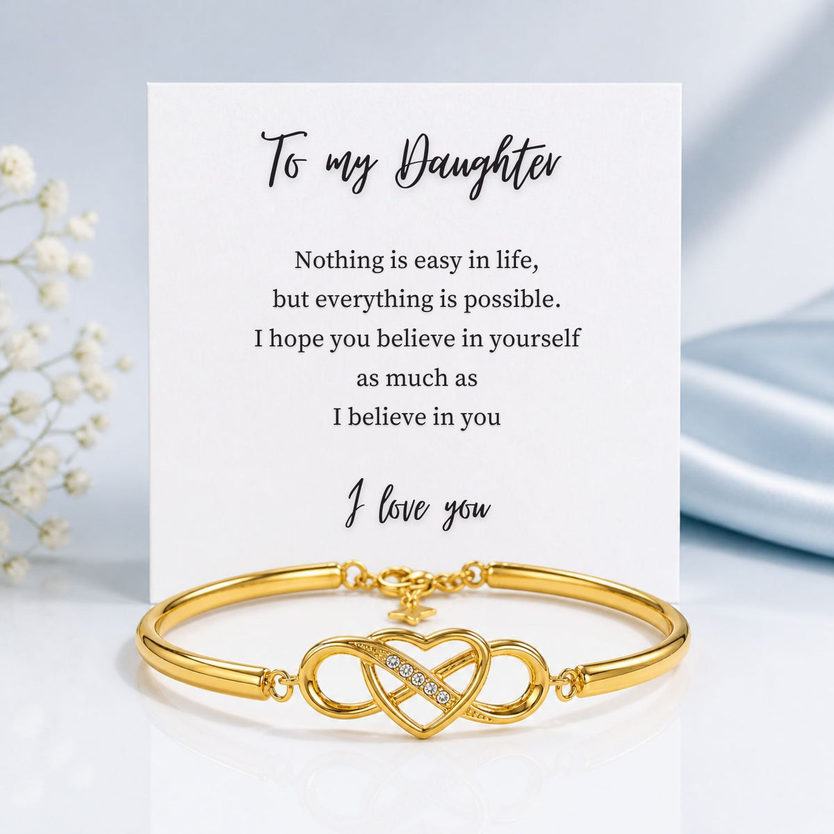 To my Daughter - Infinity bracelet