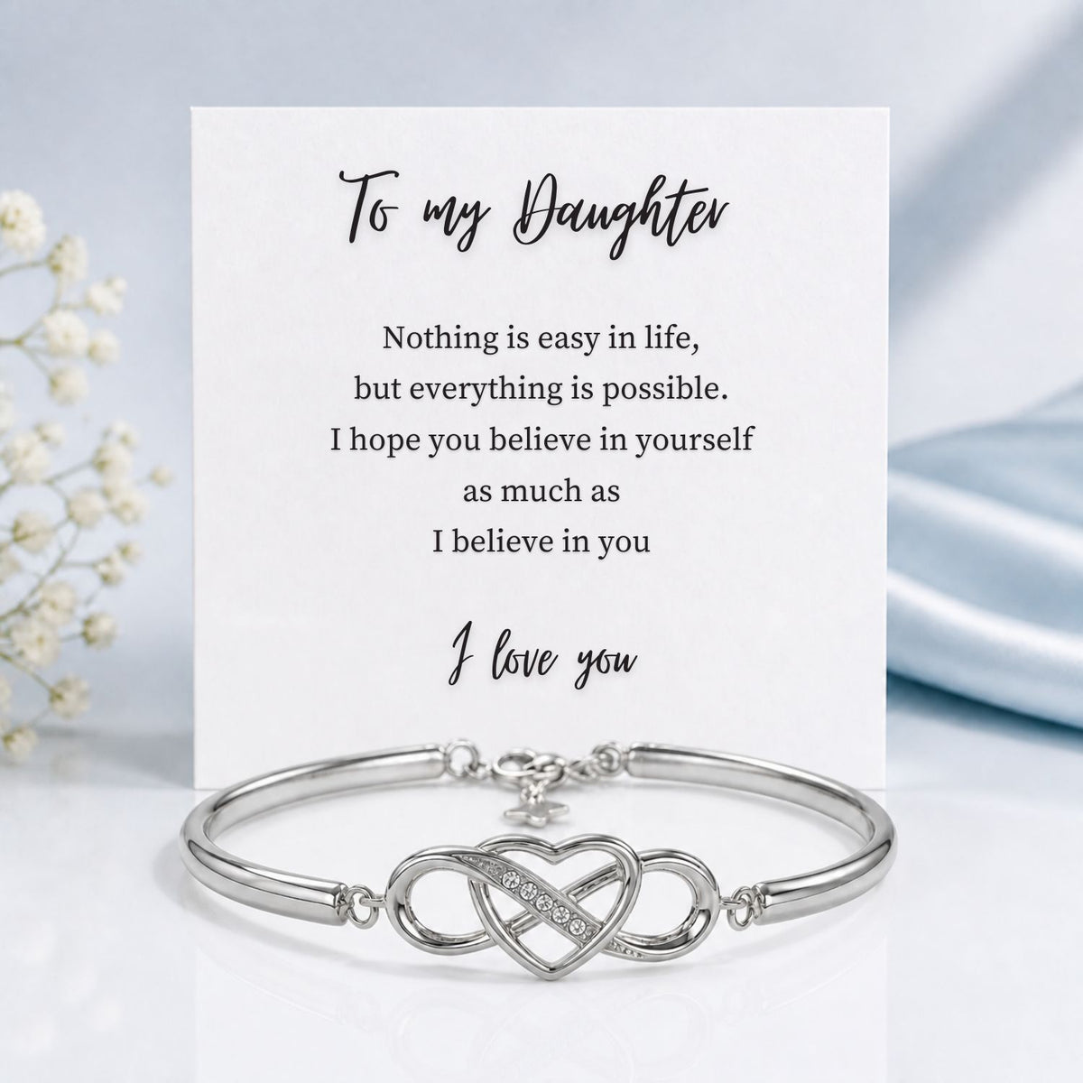 To my Daughter - Infinity bracelet