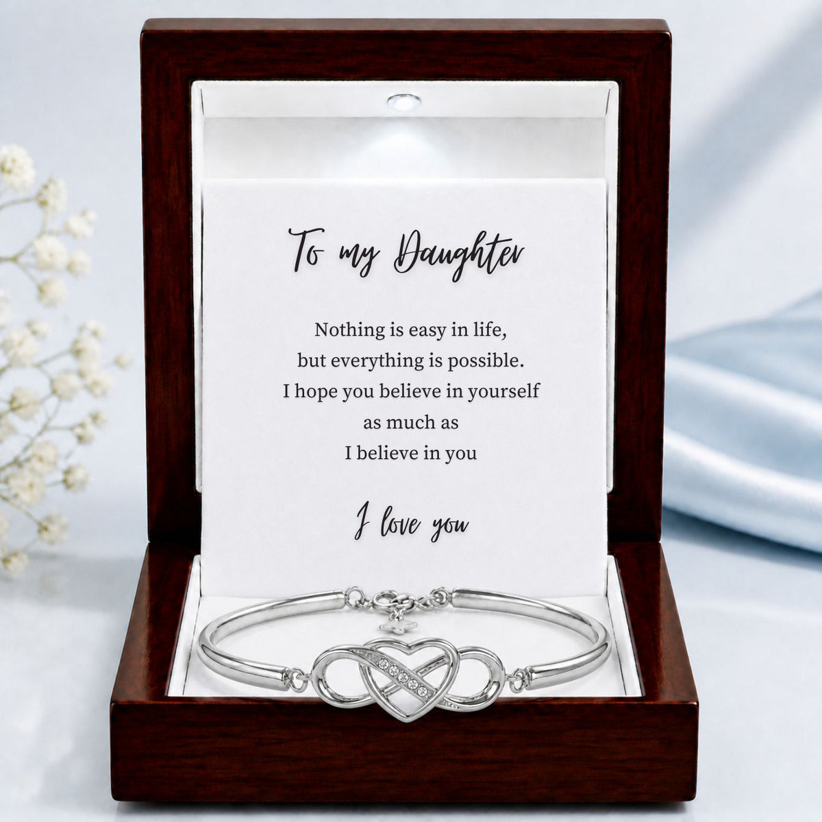 To my Daughter - Infinity bracelet