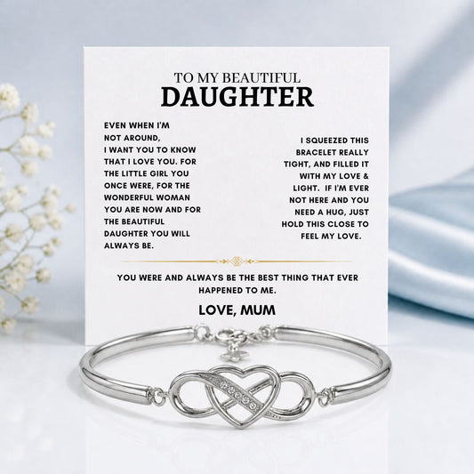 Daughter - Infinity Bracelet - Mum