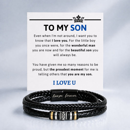 TO MY SON - PROUDEST MOMENT