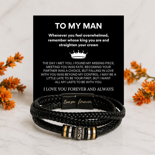 TO MY MAN - BRACELET - TN110