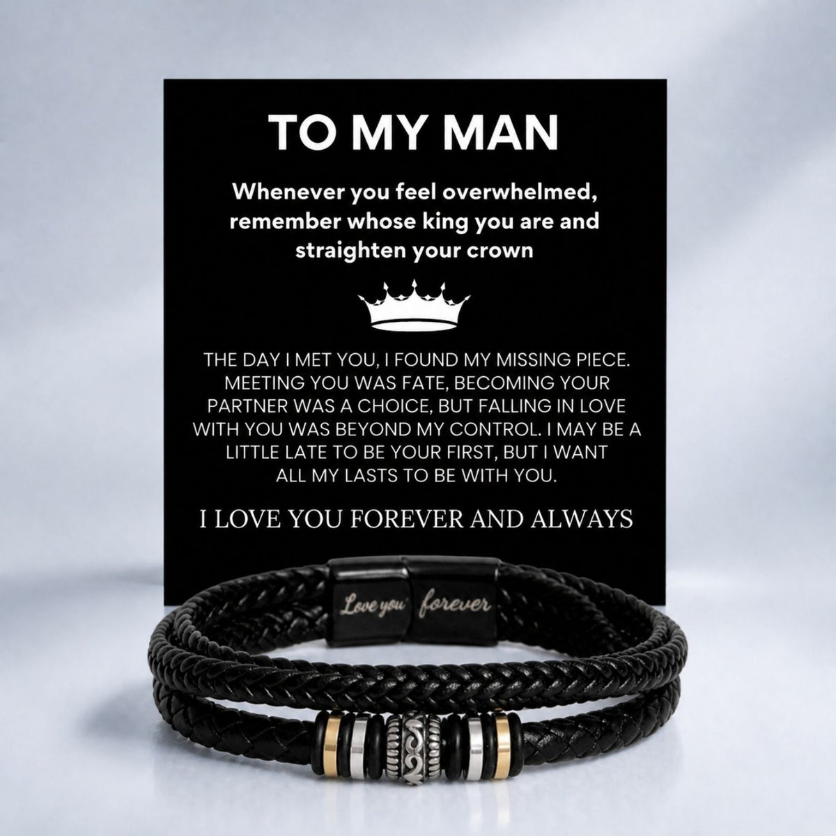 TO MY MAN - BRACELET - TN110