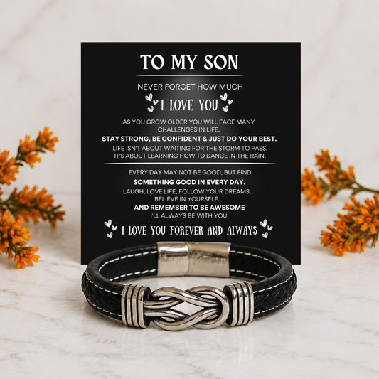 To my Son - INFINITY BRACELET