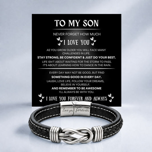 To my Son - INFINITY BRACELET