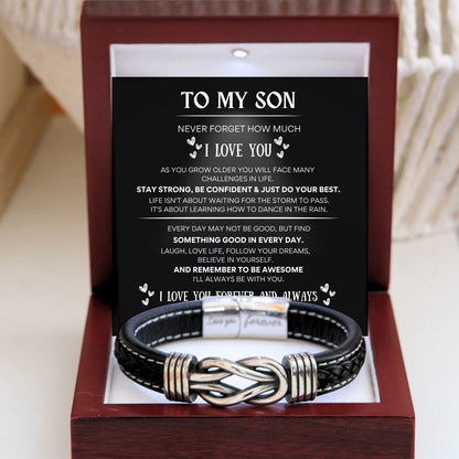 To my Son - INFINITY BRACELET