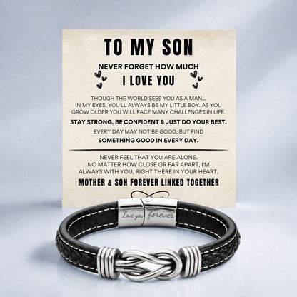 To my Son - INFINITY BRACELET - TN113