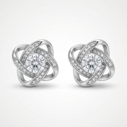 Liefdesknoop oorbellen