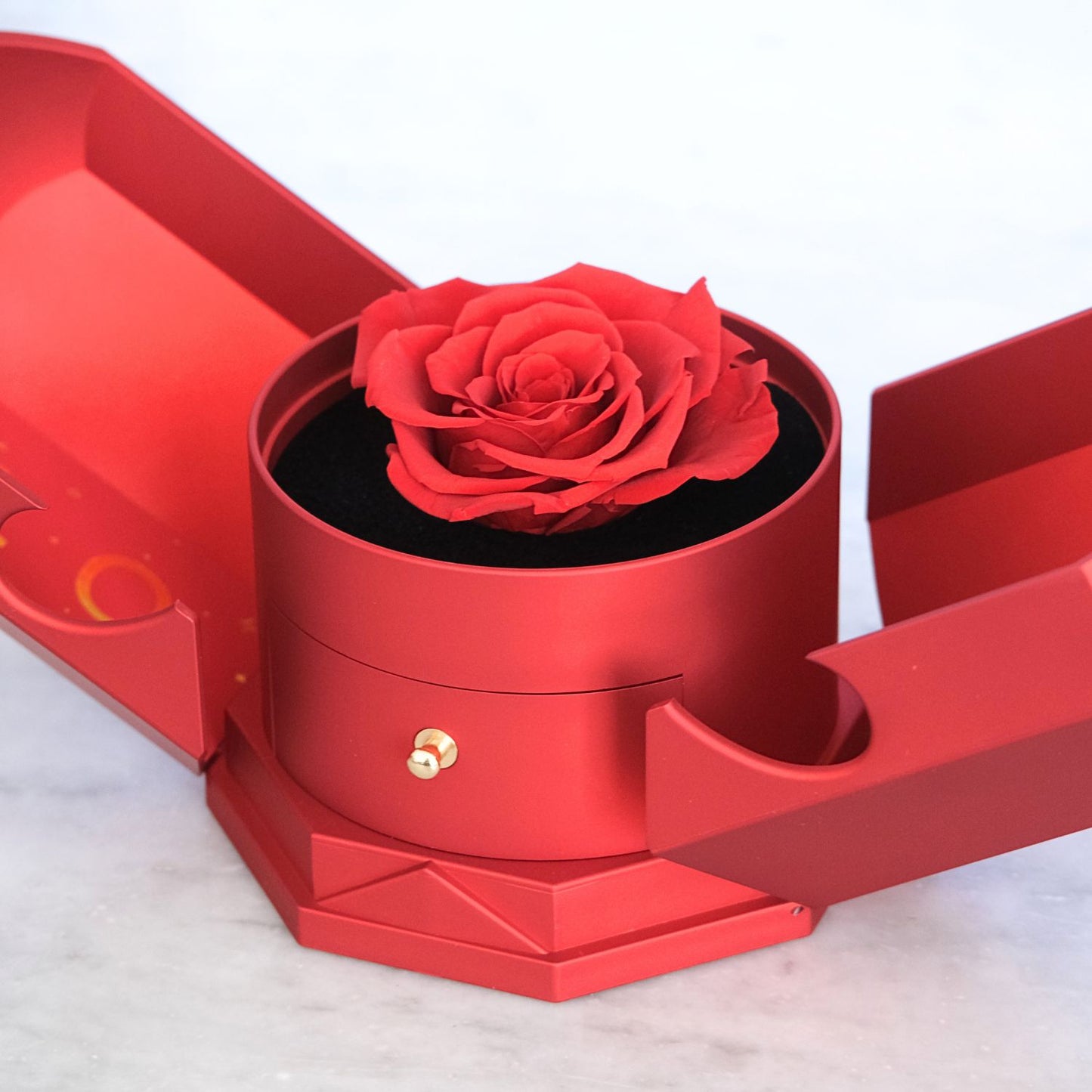 Eternal Rose Box - Loveknot necklace - Mother's day gift