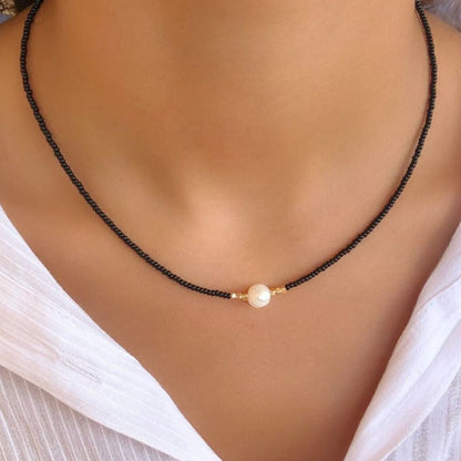 To My Granddaughter, I Am So Proud Of You Freshwater Pearl Necklace