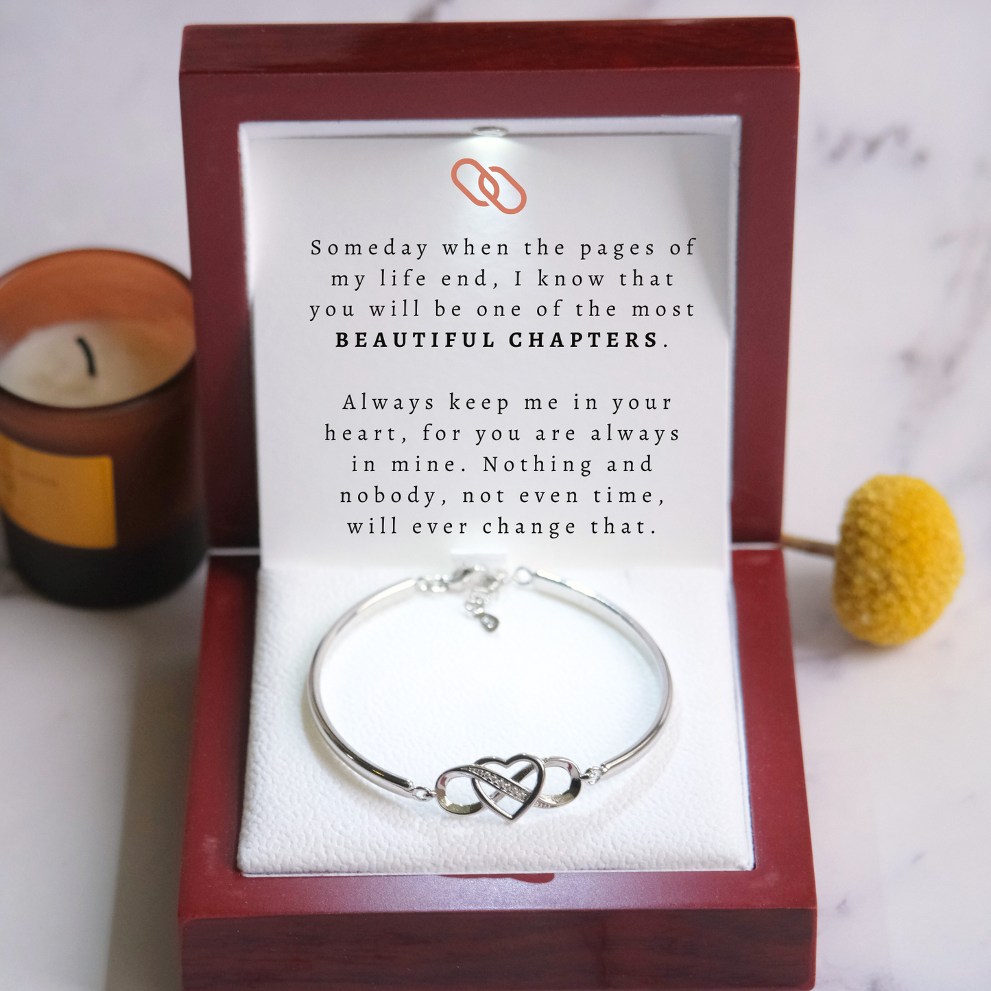 Infinity Bracelet - Beautiful Chapters