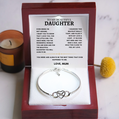 Daughter - Infinity Bracelet - Mum