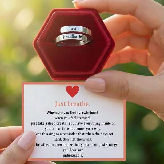 Just Breathe Ring